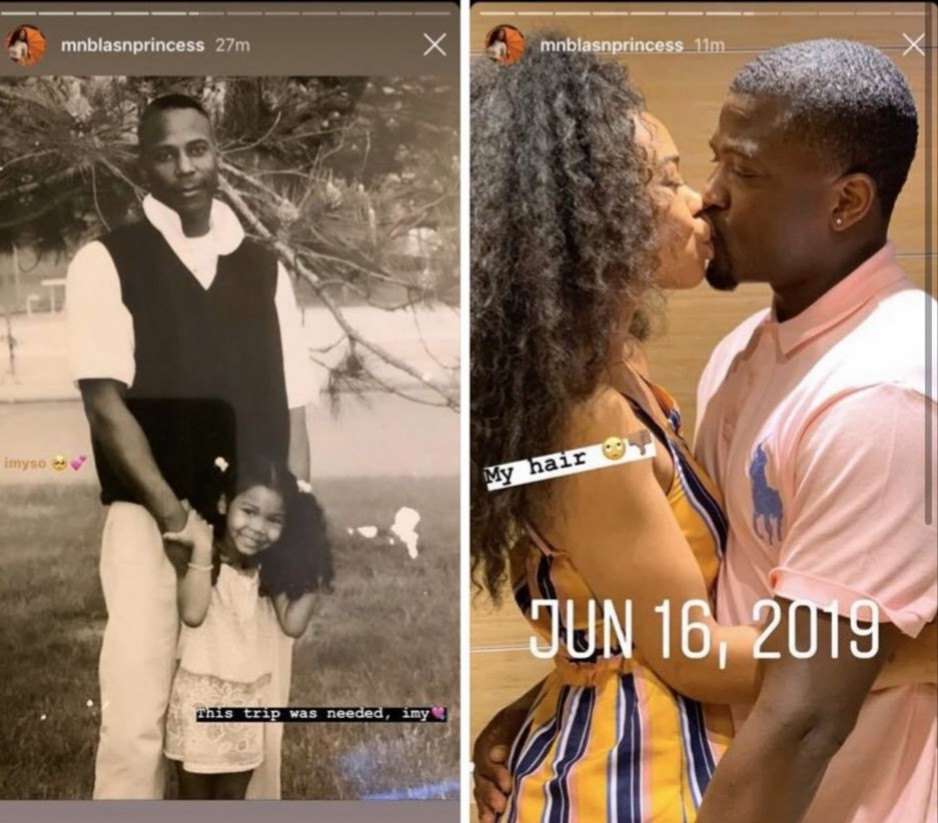 "Started as father and daughter, ended as husband and wife" woman says as she shares photo of her kissing a man she claims is her father