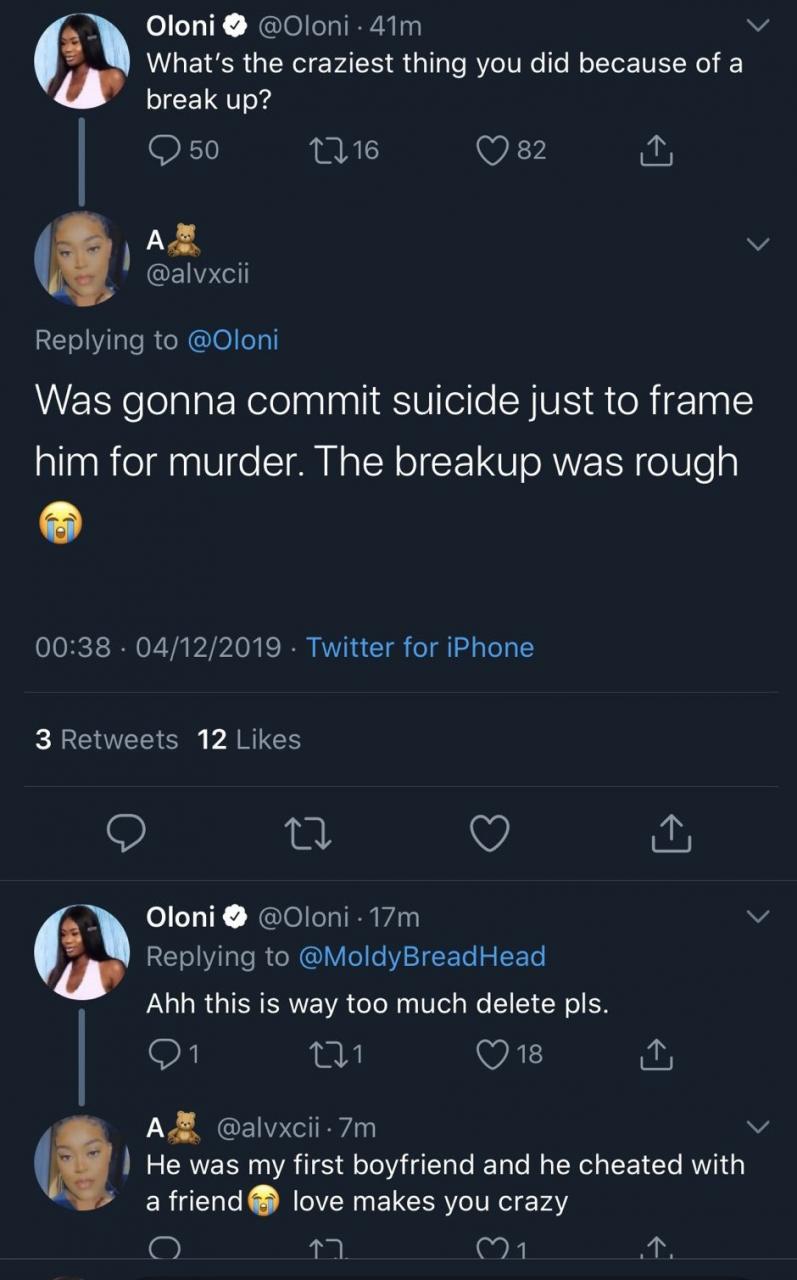 Woman reveals she tried to commit suicide to frame her boyfriend for murder because he broke up with her