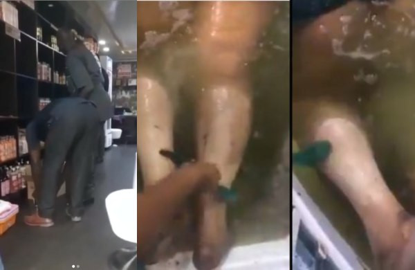 NAFDAC officials raid facility where ladies peel their skin (video)