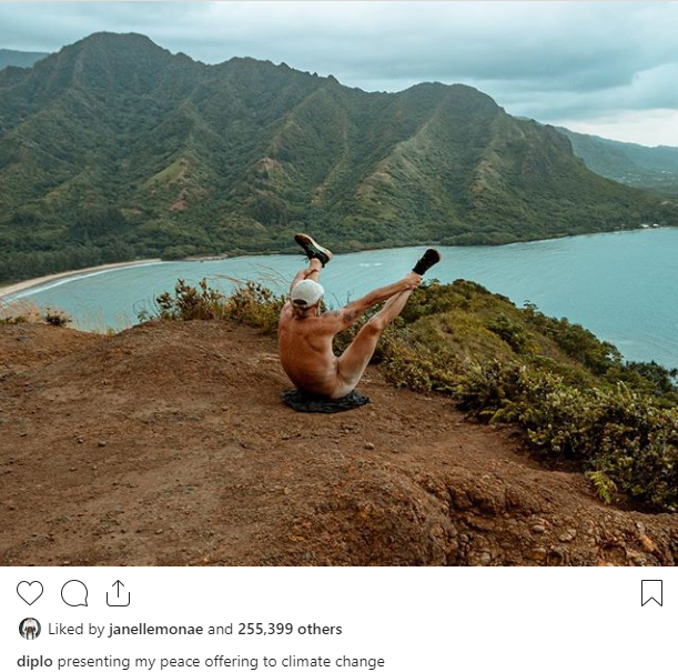 American DJ Diplo goes naked in new photo