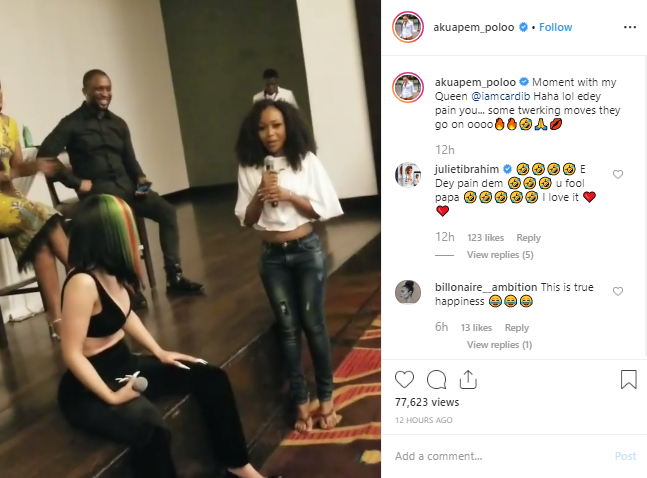 Ghanaian celebrity, Akuapem Poloo