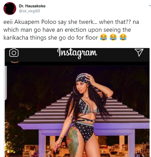 Ghanaians drag Akuapem Poloo for her behaviour when she met Cardi B
