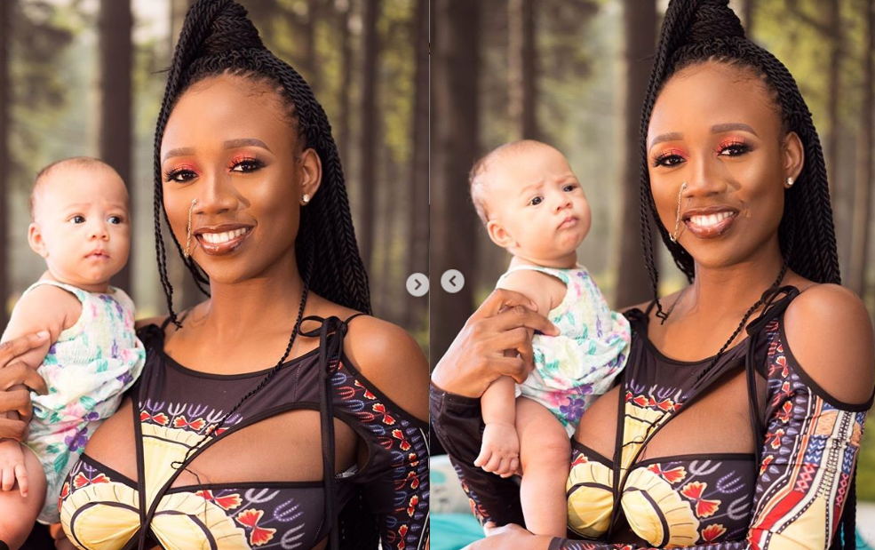Korra Obidi shares cute new photos with her daughter June