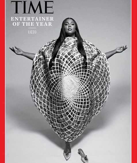 Singer Lizzo is named Time