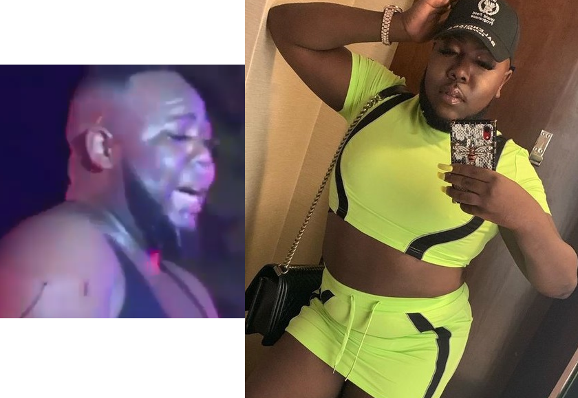 Video shows moments after rapper Saucy Santana was shot in Miami for being a gay artiste (Watch)