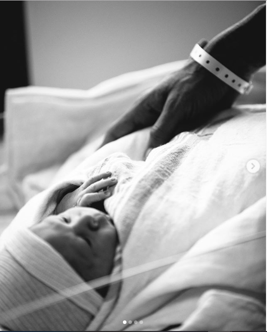 Chris Brown shares first photo of his adorable son, Aeko Catori Brown