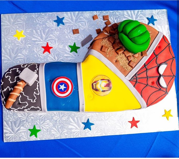 Juliet Ibrahim throws superhero-themed party for her son to celebrate his 9th birthday (photos)