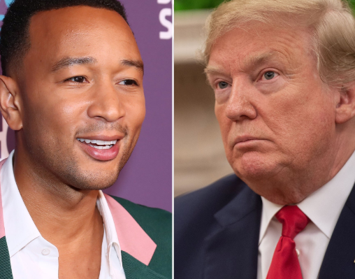 Everyone please call your senators and tell them to remove this evil man from office - John Legend reacts to Trump