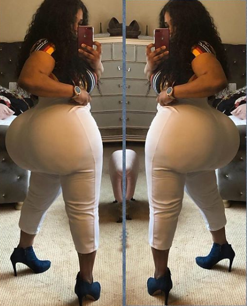 Lady whose big ass caused commotion at airport has been identified (see more photos)