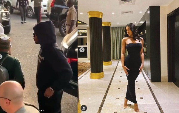 Future arrives Lagos with girlfriend, Lori Harvey (videos/photos)