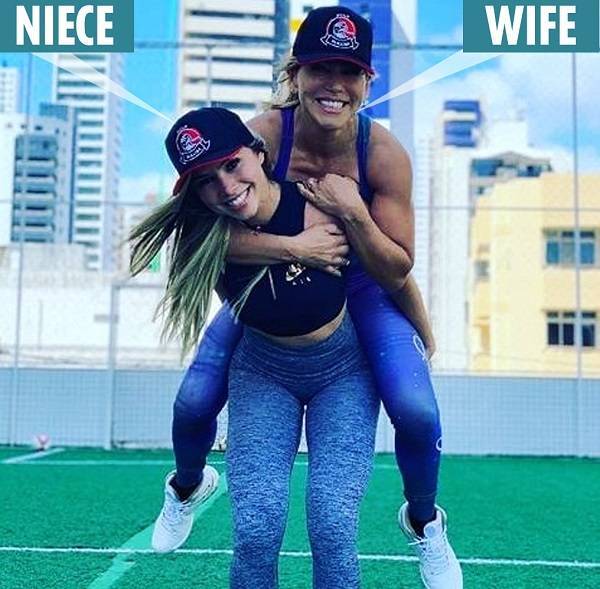 Brazilian football star Hulk reveals he is now dating the niece of his ex-wife after their divorce