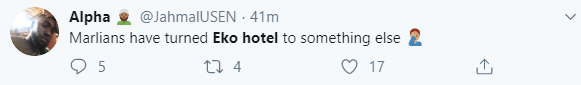 Chaos at Eko Hotel as fans try to gain entrance to Naira Marley