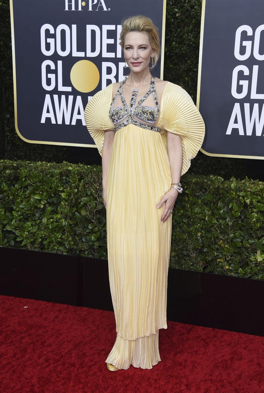 All the red carpet photos from the 2020 Golden Globes award