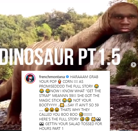 French Montana takes his beef with 50 Cent to another level as he puts out receipts claiming 50 Cent prefers transwomen with male members
