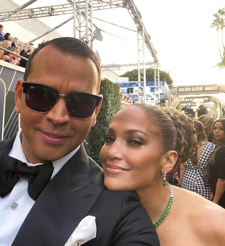 Alex Rodriguez pens sweet note to Jennifer Lopez after she lost the award for best supporting actress in a motion picture at the 2020 Golden Globes