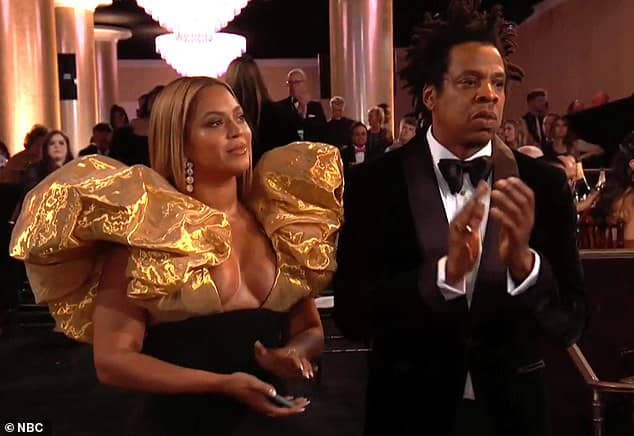 Beyonce and Jay-Z attend the Golden Globes award with their own expensive champagne (Photos)