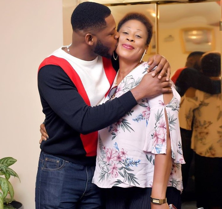 Frodd shows off his mum and showers her with love on her 50th birthday