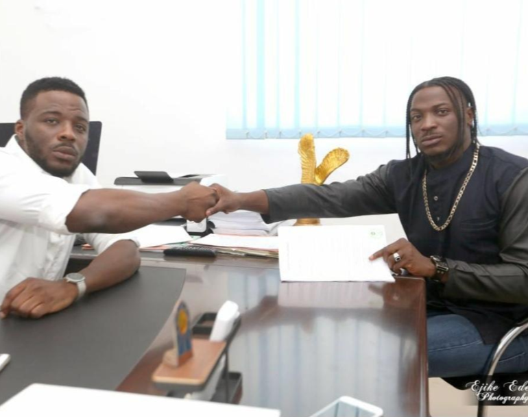 "See my reward for helping Peruzzi" Record producer who claims to have helped Peruzzi before he got recognized, accuses him of betrayal 