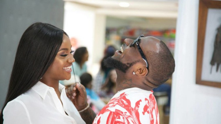 Davido and Chioma start following each other again on Instagram after Twitter storm