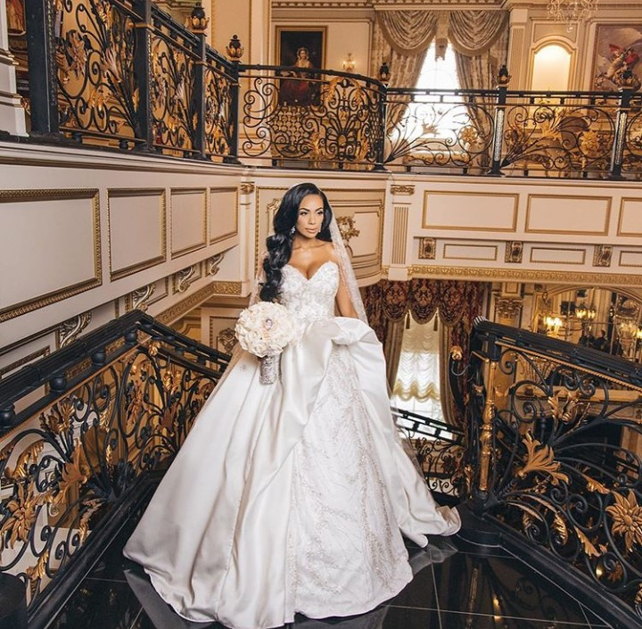 Safaree and Erica Mena share official photos from their wedding