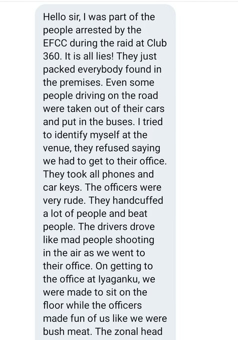Nigerians slam EFCC over arrest of suspected yahoo boys at popular Ibadan nightclub 