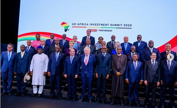 President Buhari meets UK