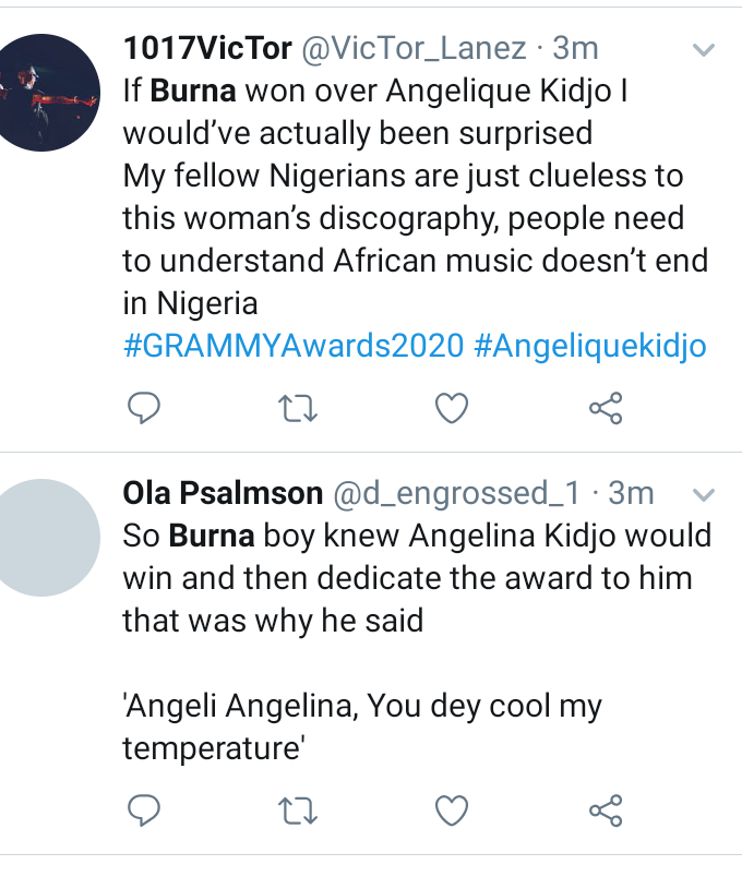 Nigerians react to Burna boy