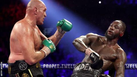 Deontay Wilder backs off as Tyson Fury attacks