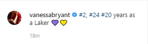 Vanessa Bryant announces Gigi and Kobe Bryant
