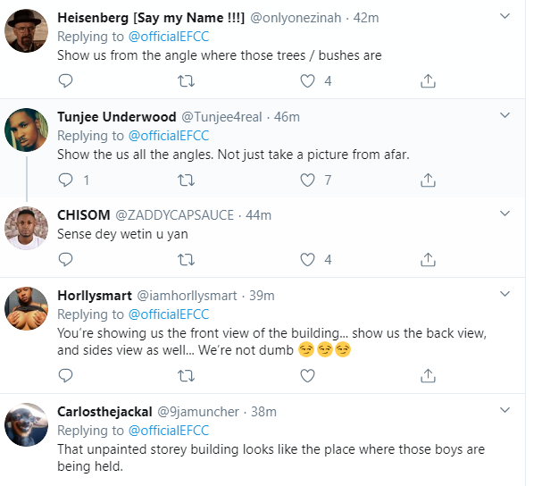 EFCC disowns purported pictures of Port Harcourt detention facility