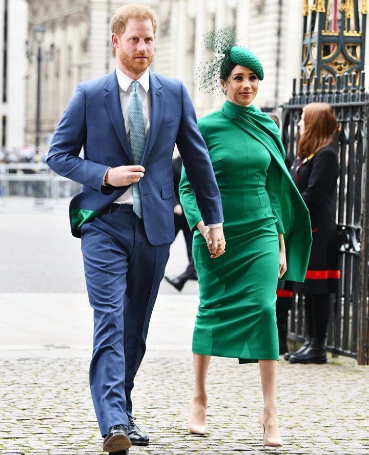  Prince Harry and Meghan Markle make final royal engagement as they attend Commonwealth Day at Westminster Abbey (photos)