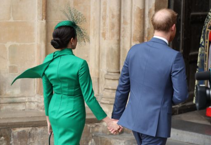  Prince Harry and Meghan Markle make final royal engagement as they attend Commonwealth Day at Westminster Abbey (photos)