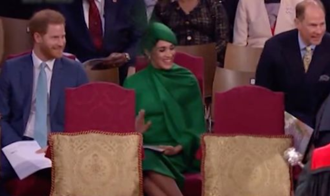  Prince Harry and Meghan Markle make final royal engagement as they attend Commonwealth Day at Westminster Abbey (photos)