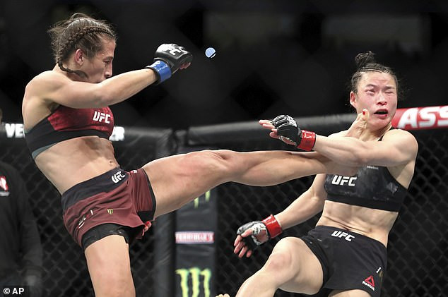 Two female MMA fighters are suspended after their brutal bout left them disfigured (Photos)