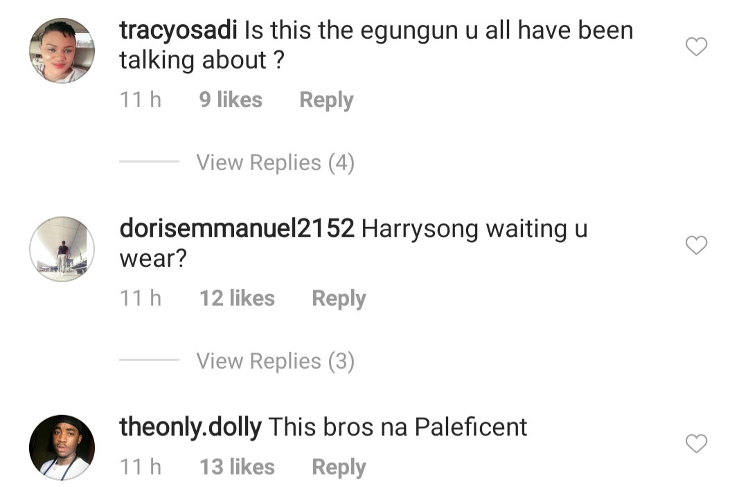 Broke poor idiots- Harrysong fires back at his followers criticizing his AMVCA outfit 