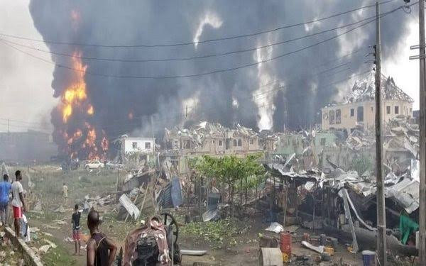 Gas cylinders hit by a truck caused explosion in Abule Ado - NNPC