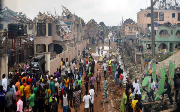 Death toll from Lagos explosion rises to 20