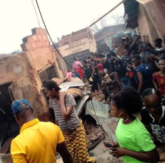 Fire guts Otukpo Main Market in Benue (photos/videos)