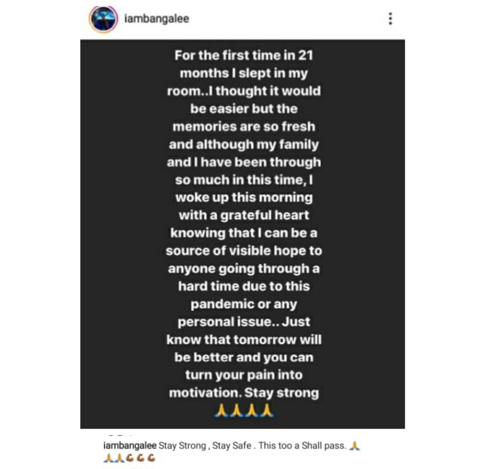 For the first time in 21 months I slept in my room - D?banj shares his post-traumatic experience after son?s death