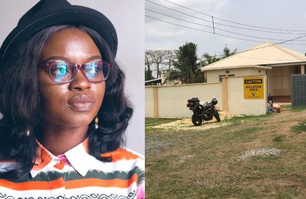One of the coronavirus patients who was discharged today in Lagos after surviving the disease, shares her story