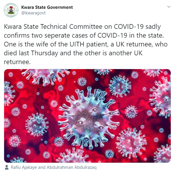Outrage as professor of medicine is accused of "colluding" with late Coronavirus patient to hide his travel history from doctors, nurses and burial attendants in Kwara