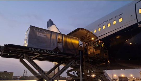 COVID-19: Medical kits donated by Chinese firm depart China, enroute Nigeria (photos)