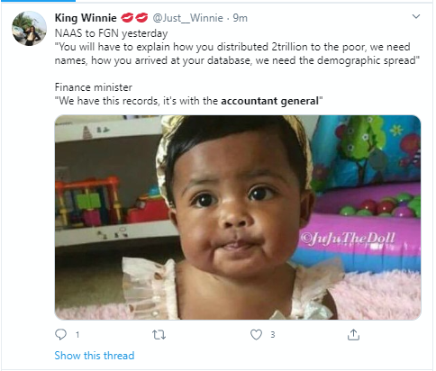 Nigerians react to the fire incident at the office of the Accountant General of the Federation