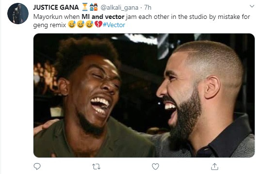  Mayorkun lights up Twitter after revealing he featured 