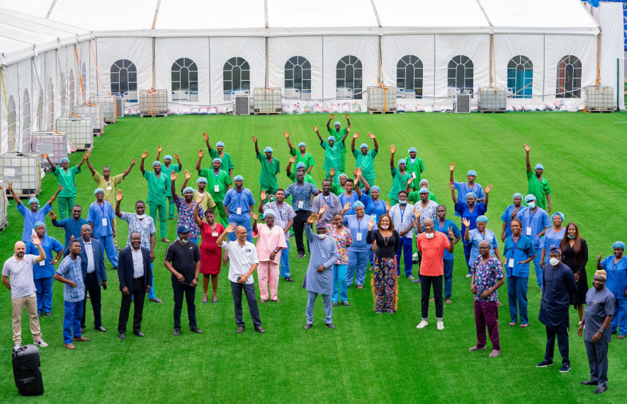 Governor Sanwo-Olu announces recovery of four COVID19 patients, shares photos of other patients that have been discharged in the state