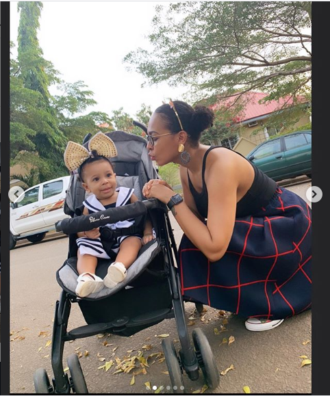 TBoss shares beautiful photos with her baby daughter?