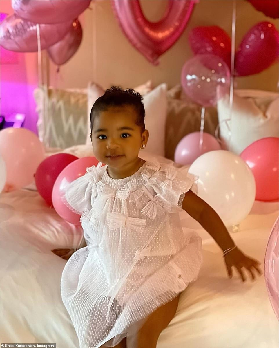 Khloe Kardashian and Tristan Thompson throw Trolls-themed birthday party to celebrate their daughter True at 2 (photos)