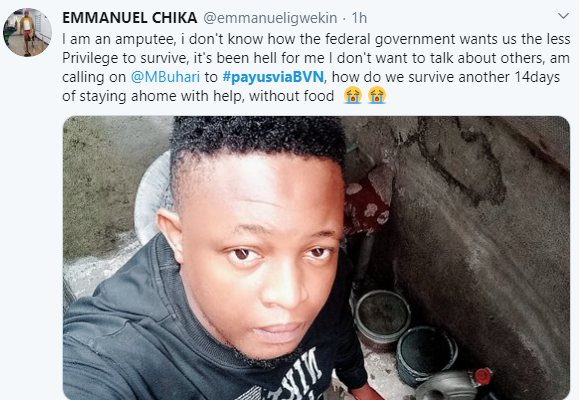 #PayUsViaBVN trends as Nigerians ask FG to pay palliatives directly into their bank accounts