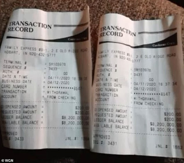 Man left shocked after he checked his bank account for his ,700 stimulus check and found .2million