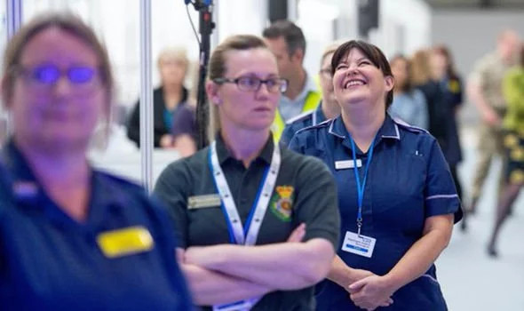 Prince William opens new 500-bed emergency COVID-19 hospital built in just 8 days (photos)